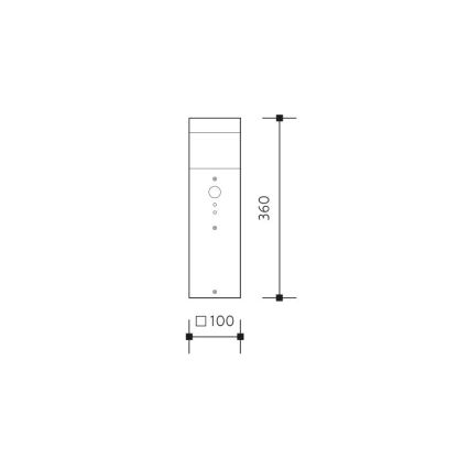 Ulkovalaisin GARD 1xE14/60W/230V IP44