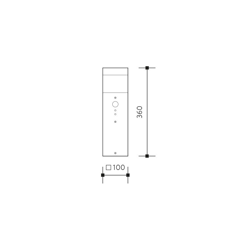 Ulkovalaisin GARD 1xE14/60W/230V IP44