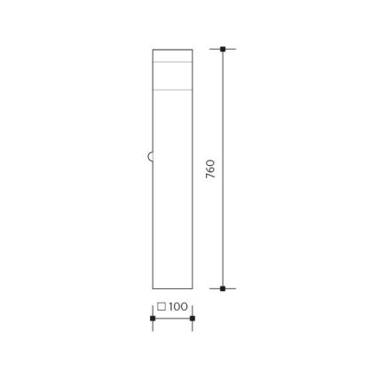Ulkovalaisin GARD 1xE14/60W/230V IP44