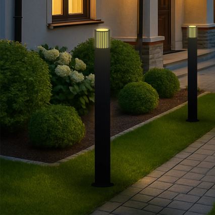 Ulkovalaisin KUUSAMO 1xE27/20W/230V 74 cm IP54 antrasiitti