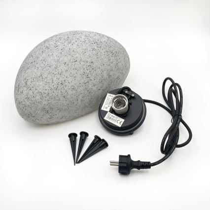 Ulkovalaisin LUMISTONE 1xE27/15W/230V IP65, halkaisija 31,8 cm