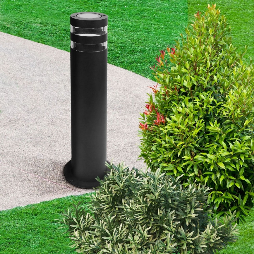 Ulkovalaisin RINO 1xE27/12W/230V IP54 44 cm musta
