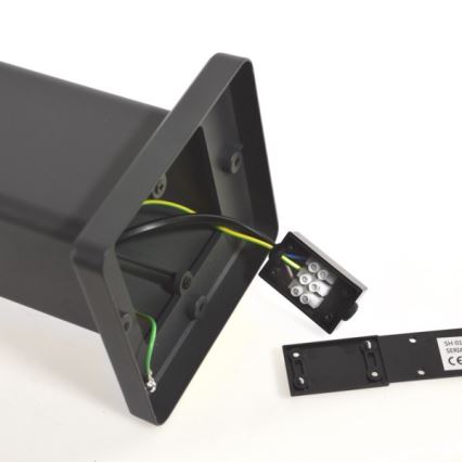 Ulkovalaisin SANTA 1xE27/60W/230V IP54 79,5 cm antrasiitti