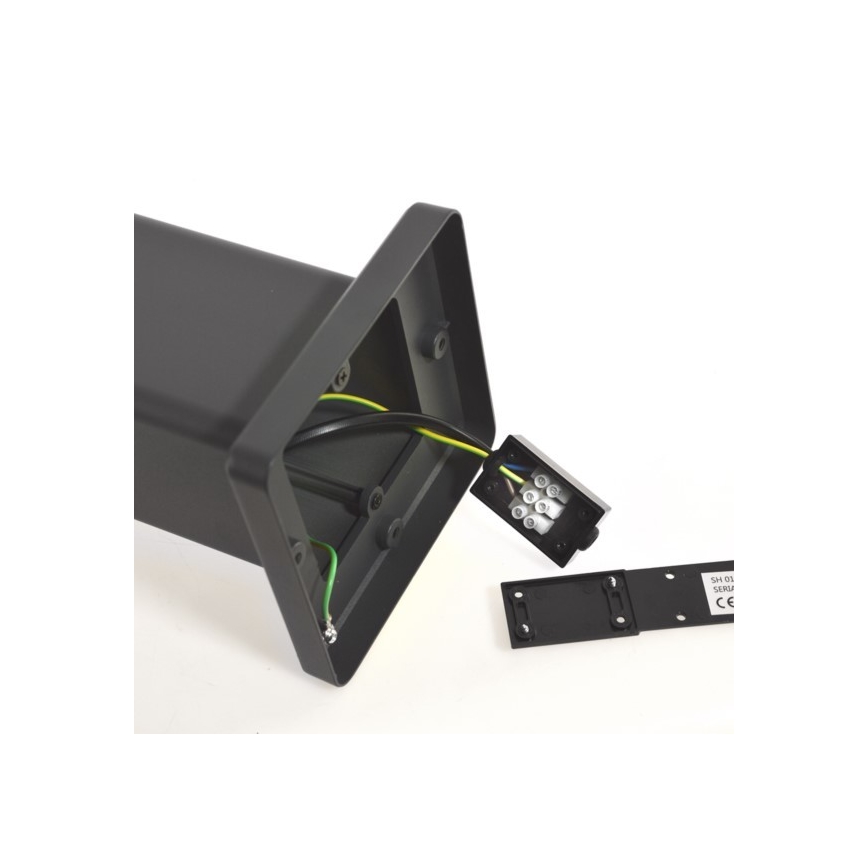 Ulkovalaisin SANTA 1xE27/60W/230V IP54 79,5 cm antrasiitti