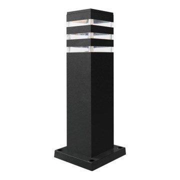 Ulkovalaisin TEKSAS 1xE27/12W/230V IP44 44 cm grafiitti