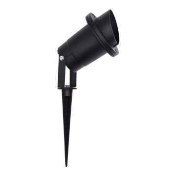 Ulkovalaisin VILO 1xGU10 / 60W / 230V IP65 musta