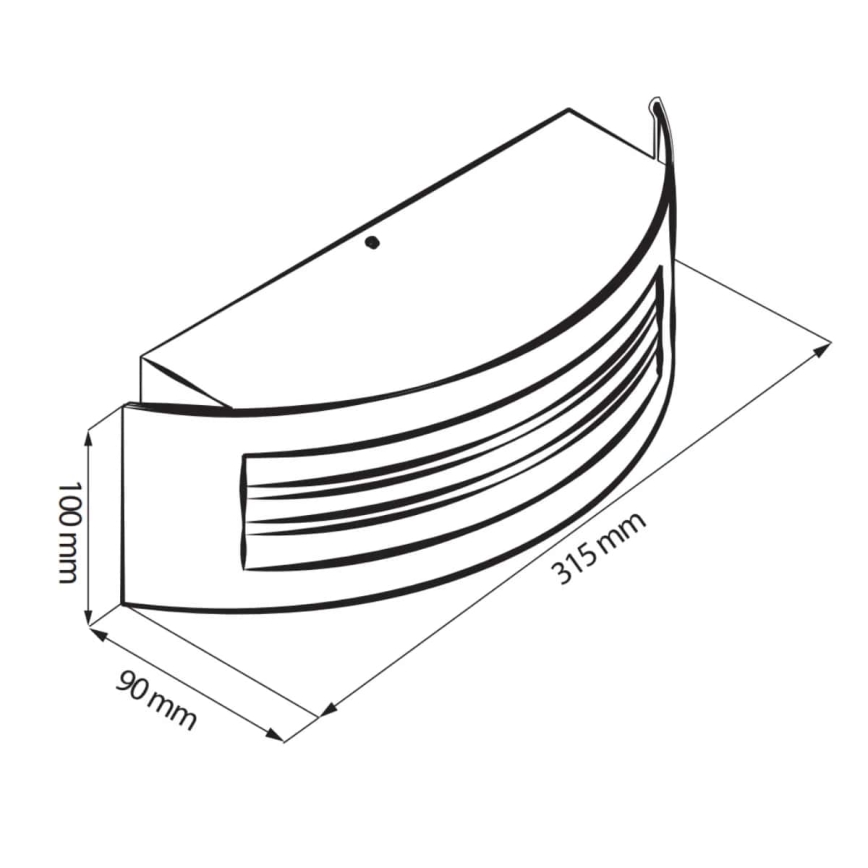 Ulkovalo SITOM 1xE27/14W/230V IP44