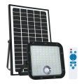 Ulkovalonheitin aurinkokennolla anturi LED/30W/6,4V 4000K IP65 + kaukosäädin