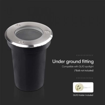 Ulkoväylän valo 1xGU10/35W/230V IP67