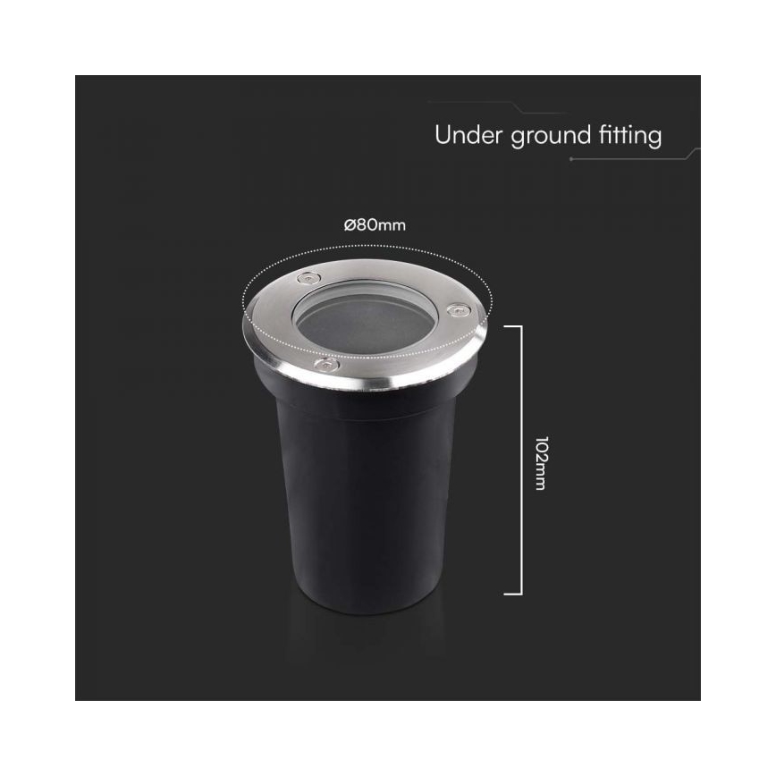Ulkoväylän valo 1xGU10/35W/230V IP67
