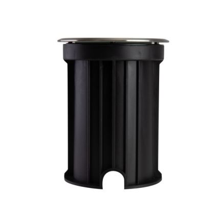 Ulkoväylän valo LUKKA CONNECT 1xGU10/4W/230V IP67 mattakromi pyöreä