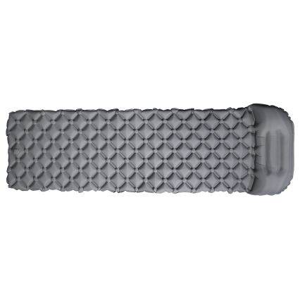 Ultrakevyt puhallettava retkeilymatto 500 g harmaa
