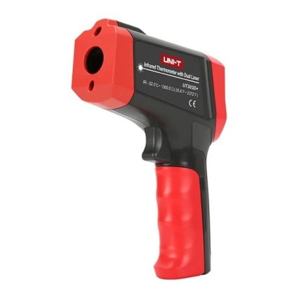 Uni-T - Infrapuna-kontaktiton lämpömittari 1x9V 6LR61 1300°C