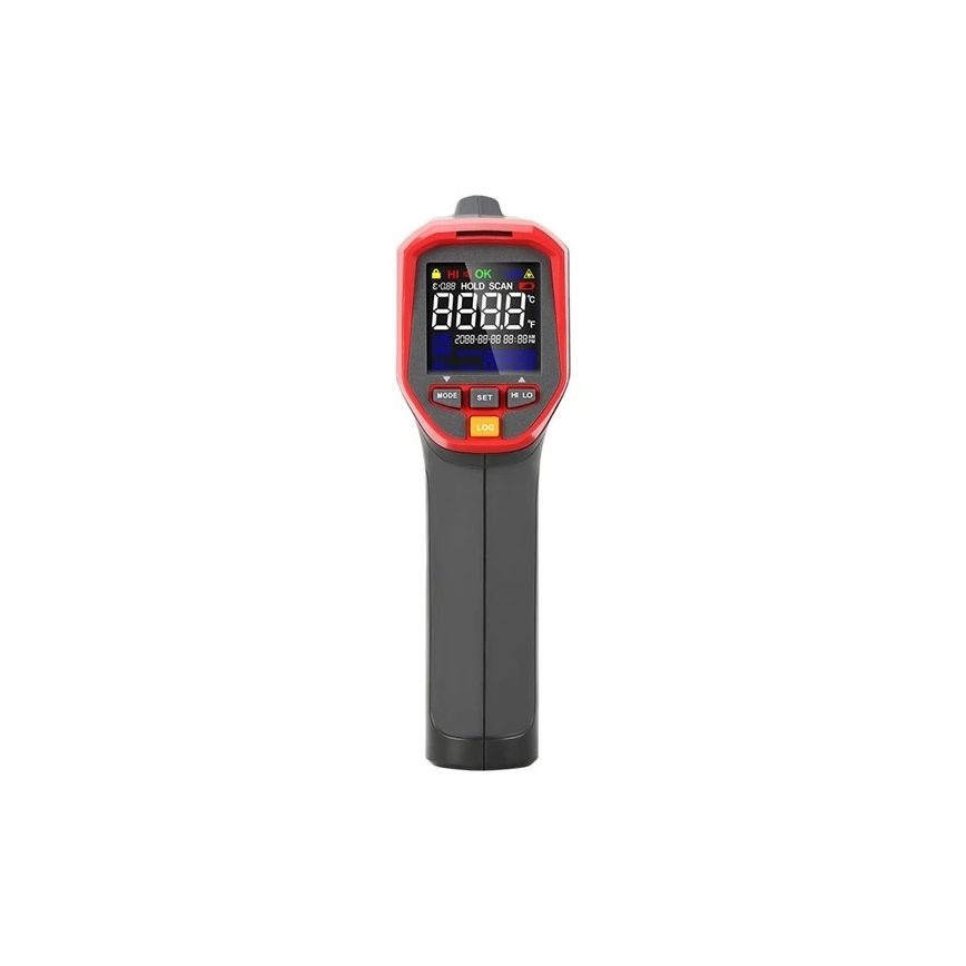 Uni-T - Infrapuna-kontaktiton lämpömittari 1x9V 6LR61 1300°C