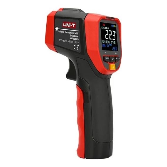 Uni-T - Infrapuna-kontaktiton lämpömittari 1x9V 6LR61 600°C
