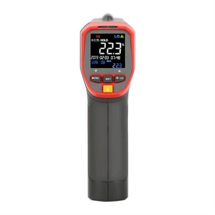 Uni-T - Infrapuna kosketukseton lämpömittari 1x9V 6LR61 600°C