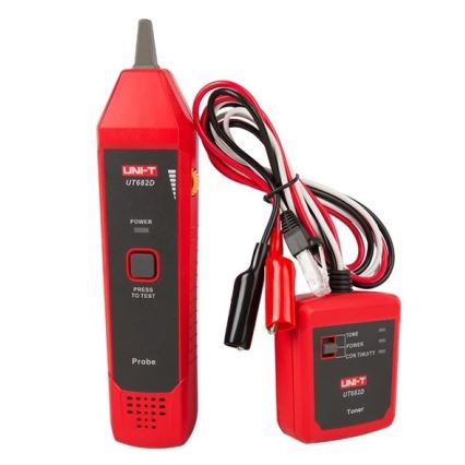 Uni-T - Kaapelitesteri 2x9V 6LR61