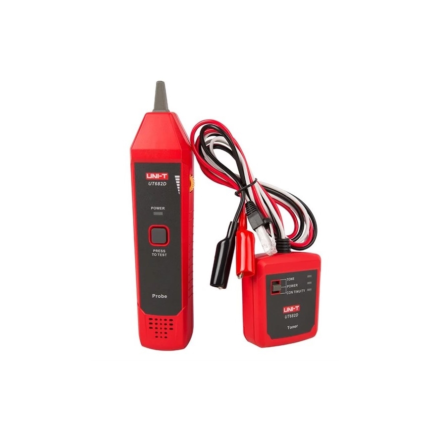 Uni-T - Kaapelitesteri 2x9V 6LR61