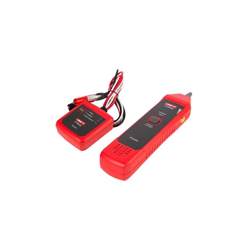 Uni-T - Kaapelitesteri 2x9V 6LR61