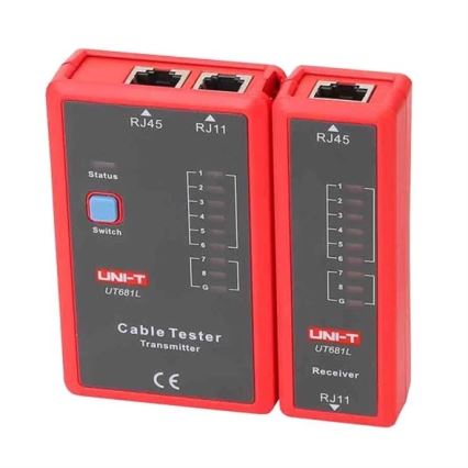 Uni-T - Kaapelitesteri 9V