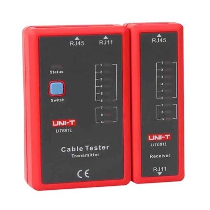 Uni-T - Kaapelitesteri 9V