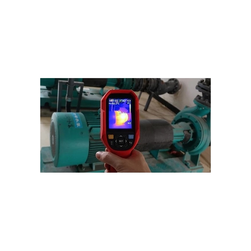 Uni-T - Lämpökamera 5000 mAh 320x240 px 3,6V IP65
