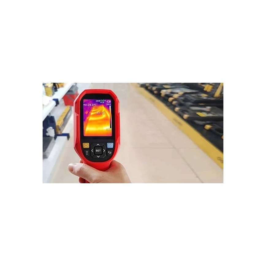 Uni-T - Lämpökamera 5000mAh 320x240px 3,6V IP65
