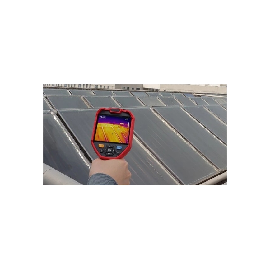 Uni-T - Lämpökamera 5200 mAh 640x480 px Wi-Fi IP54