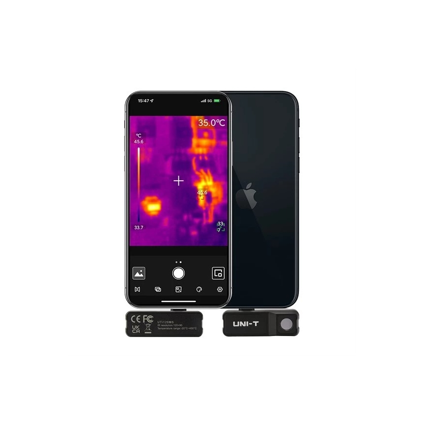 Uni-T - Thermal kamera lightning kohteelle iPhone