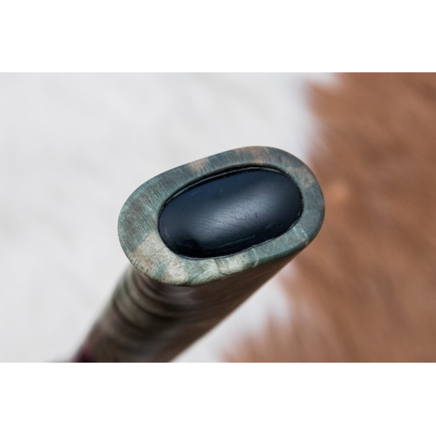 Uniikki Damascus-veitsi 11,6 cm vaahtera/eebenpuu