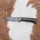 Uniikki Damascus-veitsi 12,7 cm vaahtera/akaatti