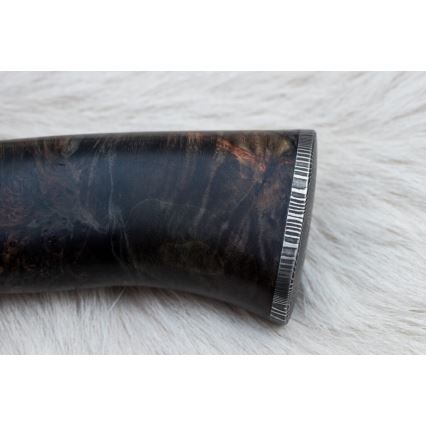 Uniikki Damascus-veitsi 13,8 cm vaahtera
