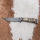 Uniikki Damascus-veitsi 13 cm kastanjapuu