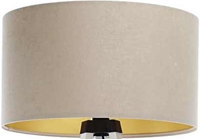 Universaali lampunvarjostin STANDART E27 halkaisija 45 cm beige/kulta