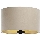 Universaali lampunvarjostin STANDART E27 halkaisija 45 cm beige/kulta