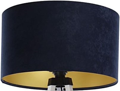 Universaali lampunvarjostin STANDART E27 halkaisija 45 cm sininen/kulta