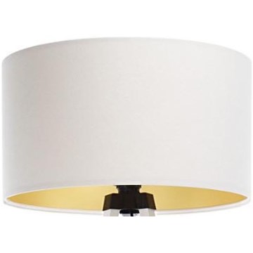 Universaali lampunvarjostin STANDART E27 halkaisija 45 cm valkoinen/kulta