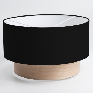 Universaali varjostin KERIA, halkaisija 50 cm, musta/ruskea