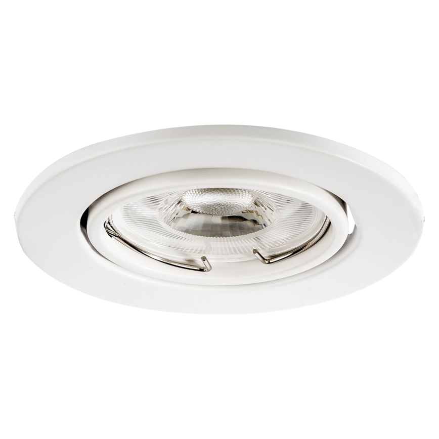 Upotettava alasvalaisin 1xGU10/MR16/10W/230V, halkaisija 9 cm, valkoinen