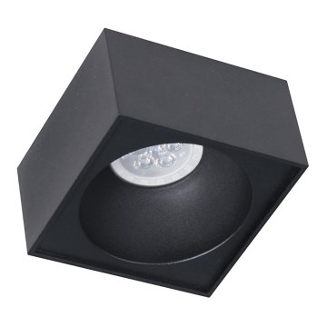 Upotettava kohdevalo BALI 1xGU5,3/MR16/25W/12V neliö musta