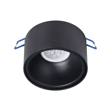 Upotettava valonheitin BALI 1xGU5,3/MR16/25W/12V pyöreä musta