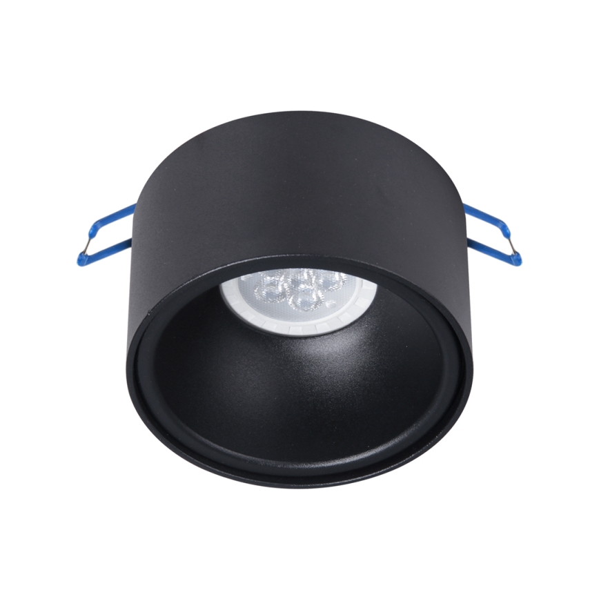 Upotettava valonheitin BALI 1xGU5,3/MR16/25W/12V pyöreä musta