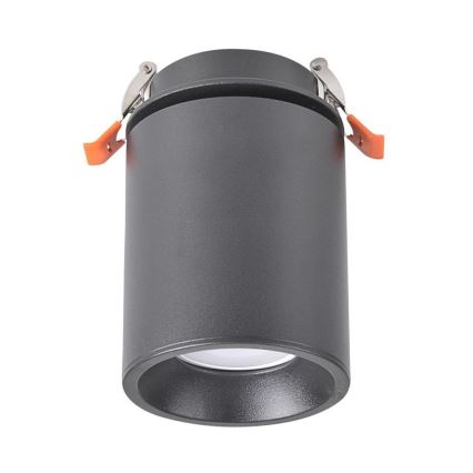 Upotettu kohdevalo HARON 1xGU10/10W/230V musta