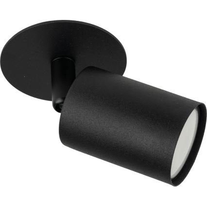 Upotettu kohdevalo NEX 1xGU10/10W/230V musta