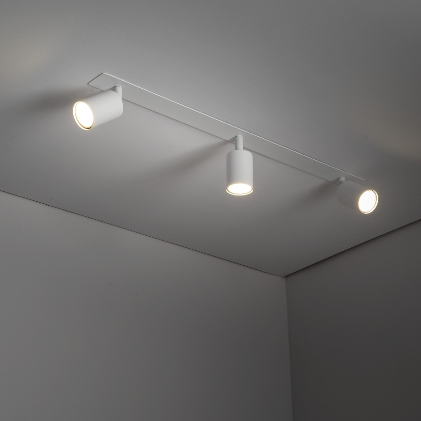 Upotettu kohdevalo NEX 3xGU10/10W/230V valkoinen