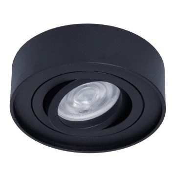 Upotettu kohdevalo NUSA 1xGU5,3/MR16/50W/12V pyöreä musta