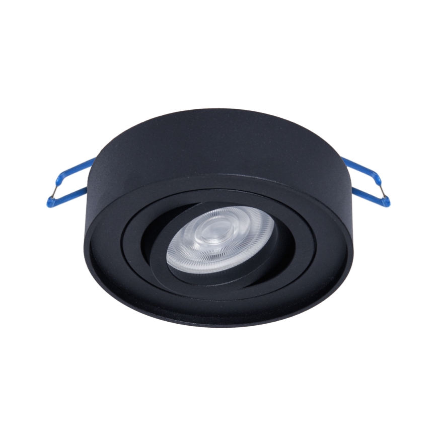 Upotettu kohdevalo NUSA 1xGU5,3/MR16/50W/12V pyöreä musta