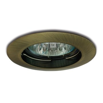 Upotettu valo 1xGU5,3/50W/12V kulta