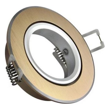 Upotettu valo EAST OPAL 1xGU10/8W/230V halkaisija 8,5 cm kulta