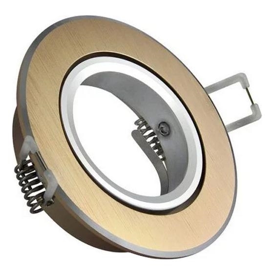 Upotettu valo EAST OPAL 1xGU10/8W/230V halkaisija 8,5 cm kulta